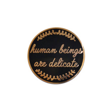 Factory custom high quality enamel metal lapel pins company or school logo pin